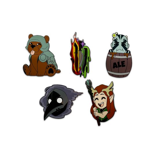 The Legend of Vox Machina Pin-Set 2