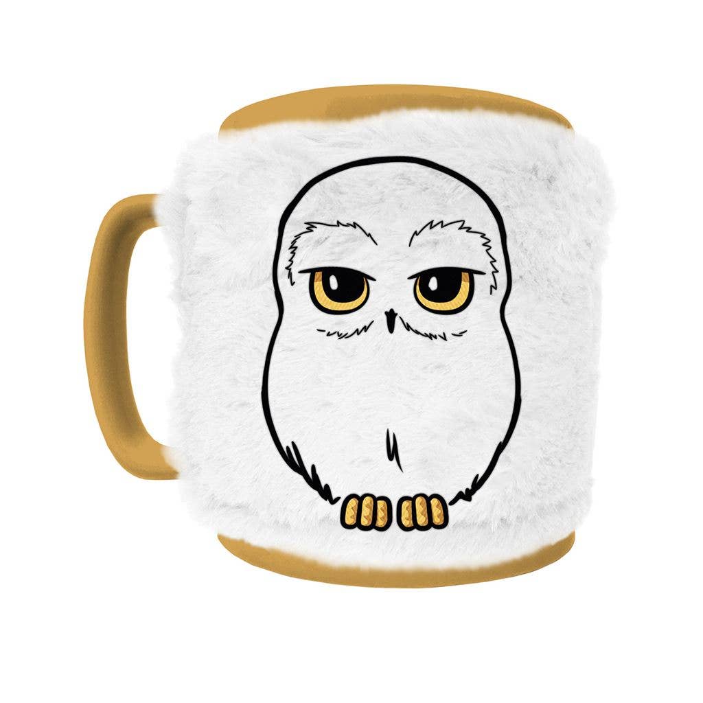 Flauschige Harry-Potter-Tasse – Hedwig