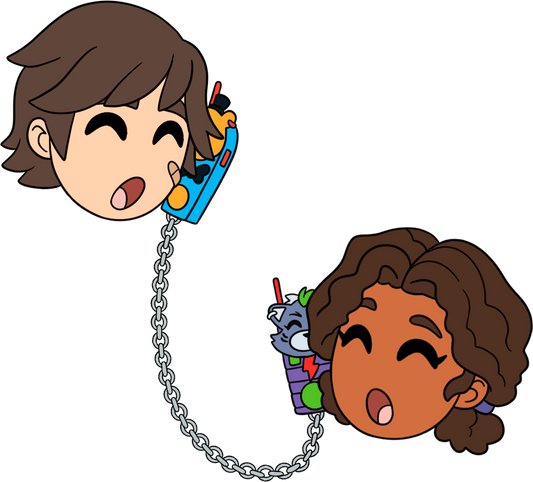 Gregory und Cassie Connected Pin