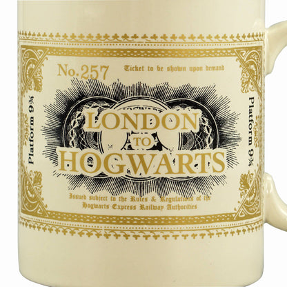 Harry Potter Mug - London Hogwarts Ticket