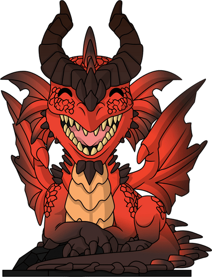Roter Drache