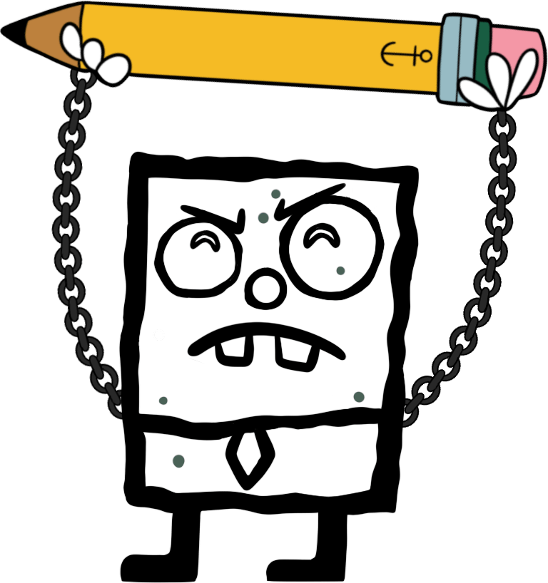 DoodleBob Anstecker