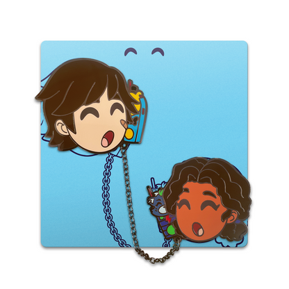 Gregory und Cassie Connected Pin