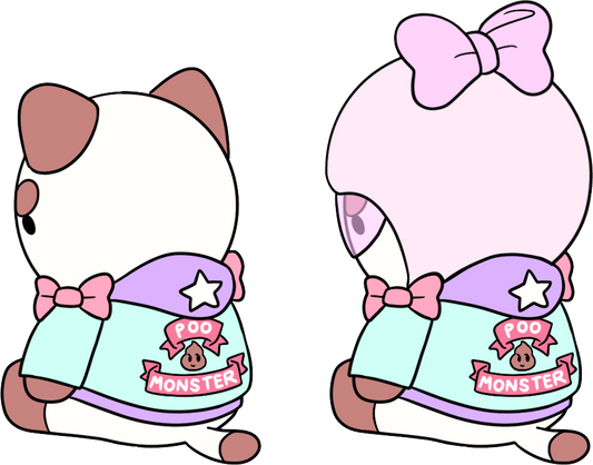 Magnet-Anstecknadel „PuppyCat“