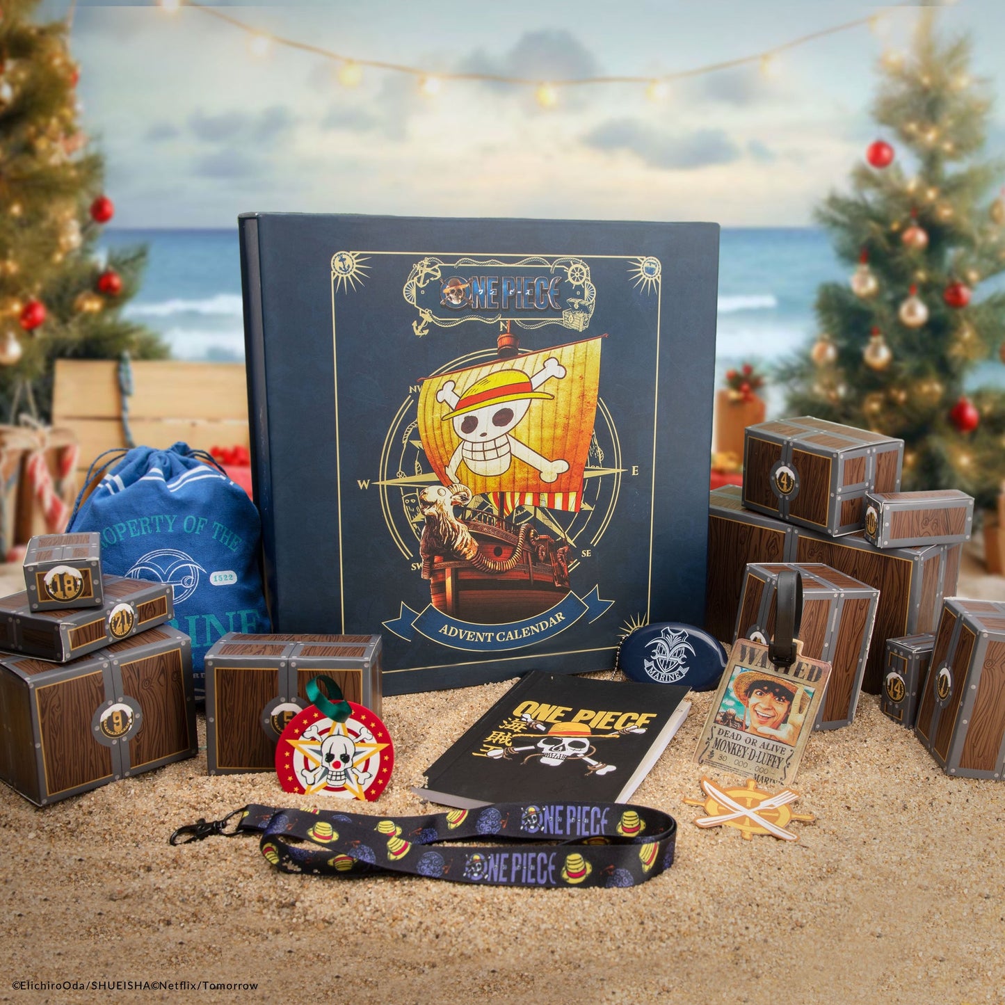 Calendrier de l'Avent Deluxe One Piece 2024