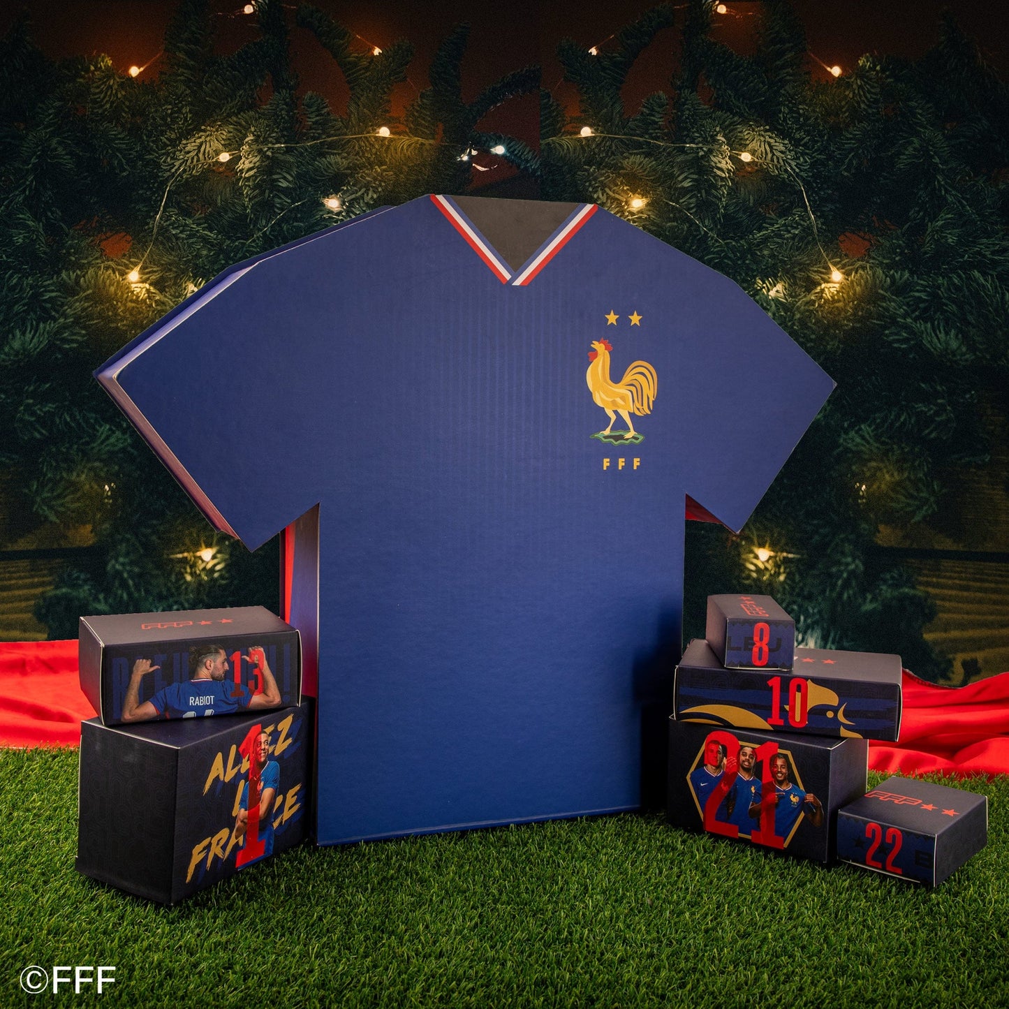 Calendrier de l'Avent Deluxe Équipe de France de Football 2025