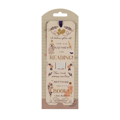 Jane Austen Paper Bookmark - Pride and Prejudice