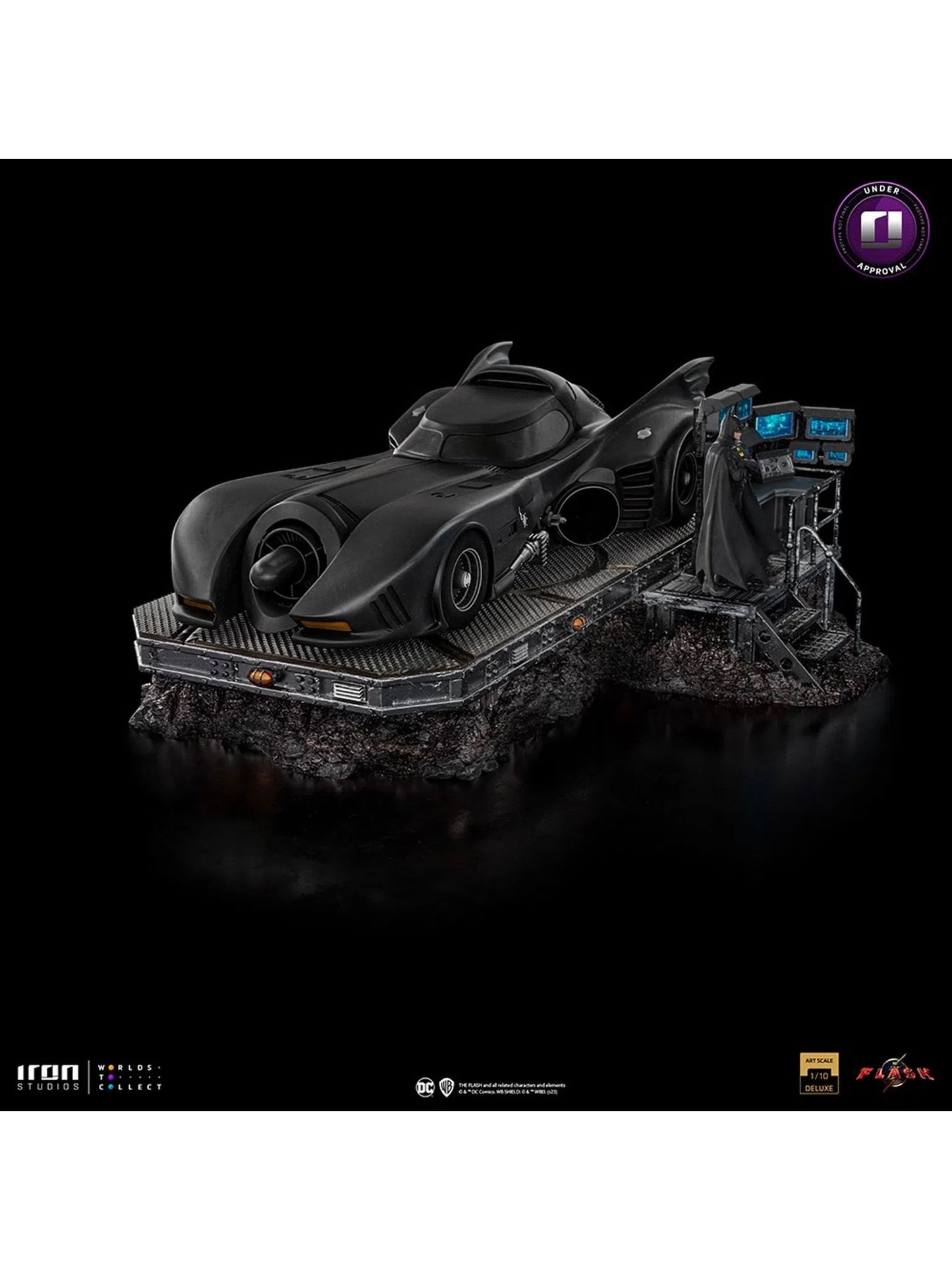 Batmobile - Artscale Deluxe 1/10 statuette - The Flash