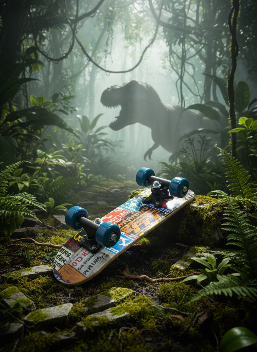 Jurassic World Dominion Mini-Skateboard