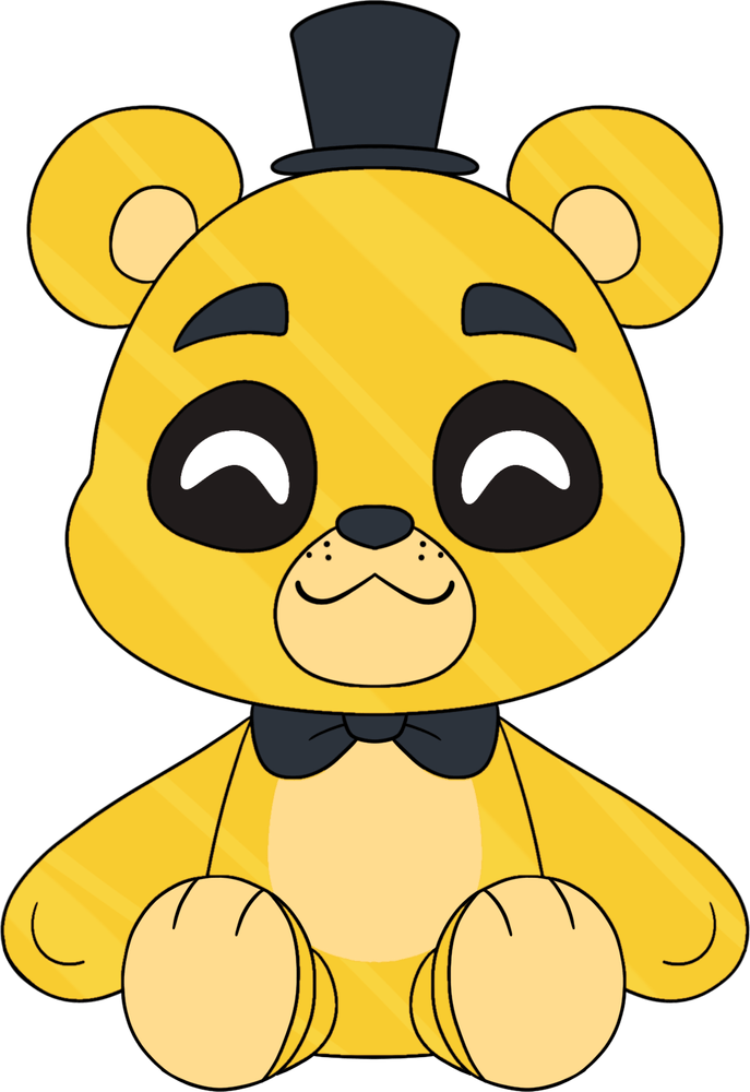 Golden Freddy Schulterreiter (15 cm)