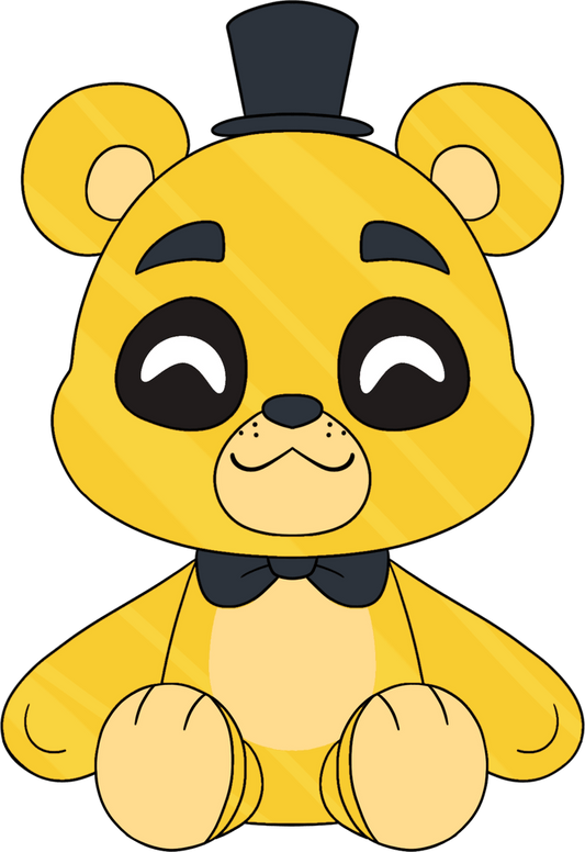 Golden Freddy Schulterreiter (15 cm)