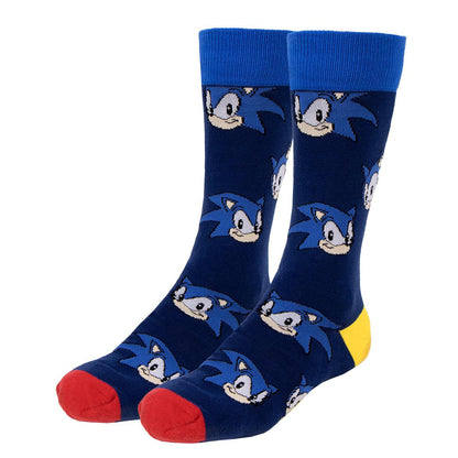 Packen Sie 3 Paar Sonic-Socken ein 