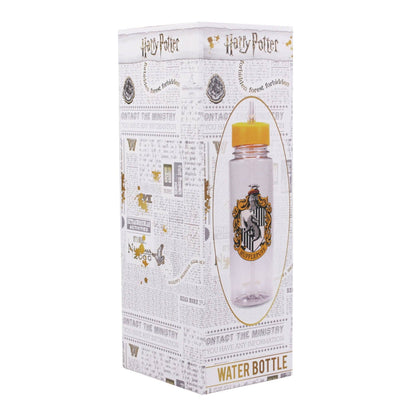 Plastic water bottle - Harry Potter - Hufflepuff