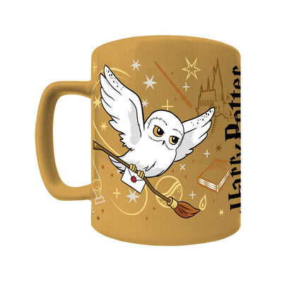 Flauschige Harry-Potter-Tasse – Hedwig