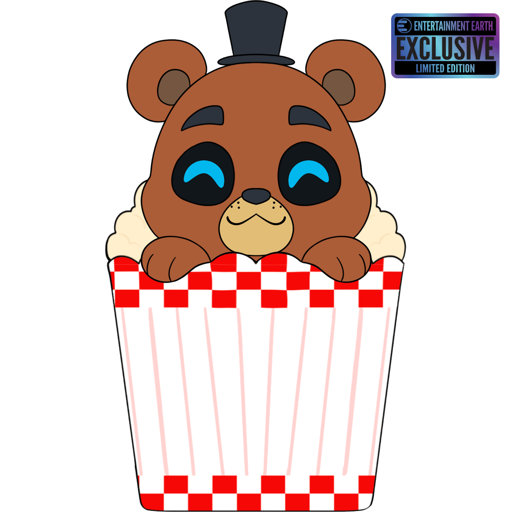 Freddy Popcorn Plüsch (23cm)