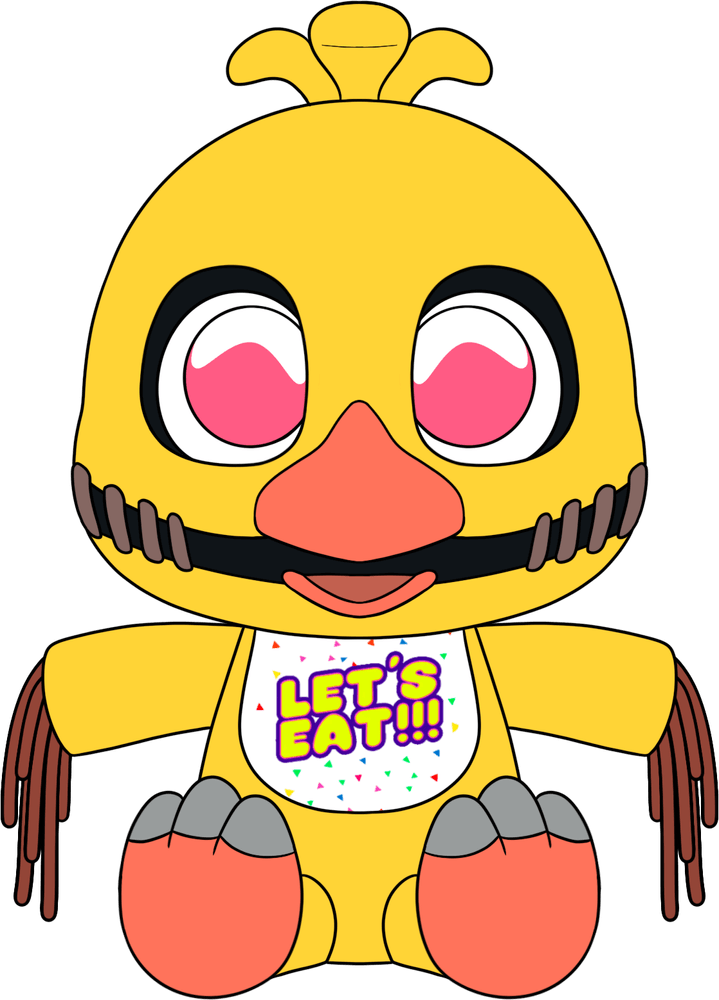 Withered Chica Plüsch (23 cm)