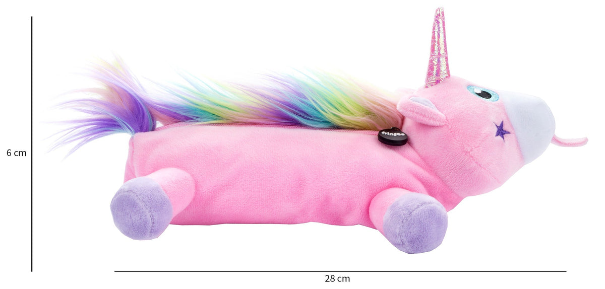 Trousse scolaire – licorne rose