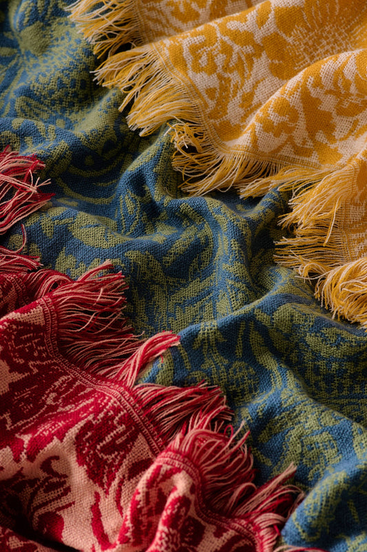Plaid William Morris – ACS Quince 125 x 150 cm