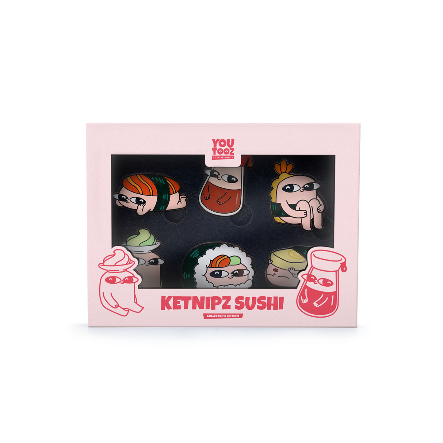 KetNipz Sushi Pin-Set