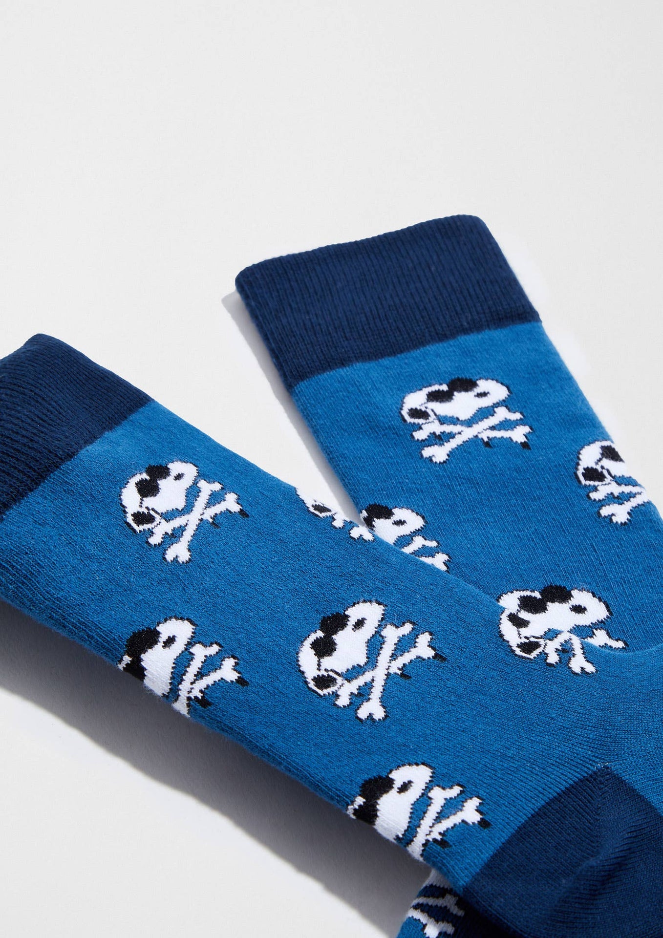 BeSnoopy Totenkopf-Socken – 100 % Bio-Baumwolle