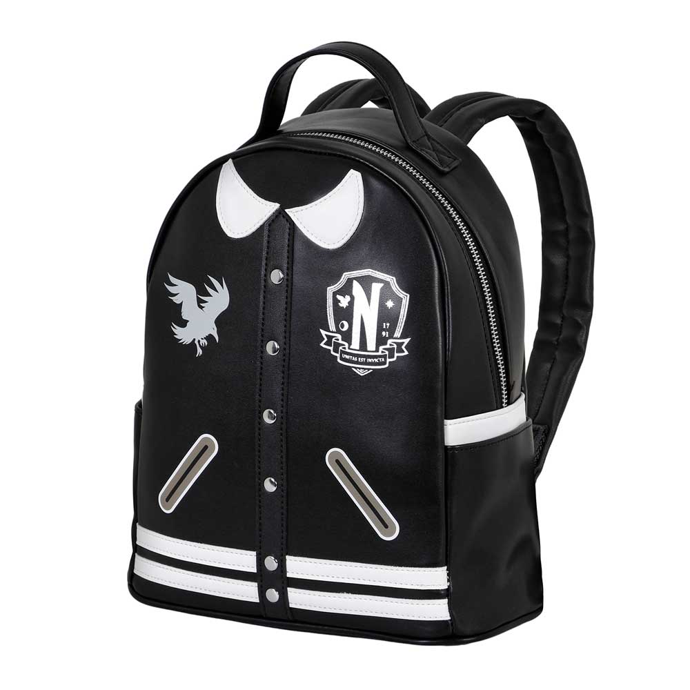 Mercredi Varsity Casual-Sac à dos Casual, Noir