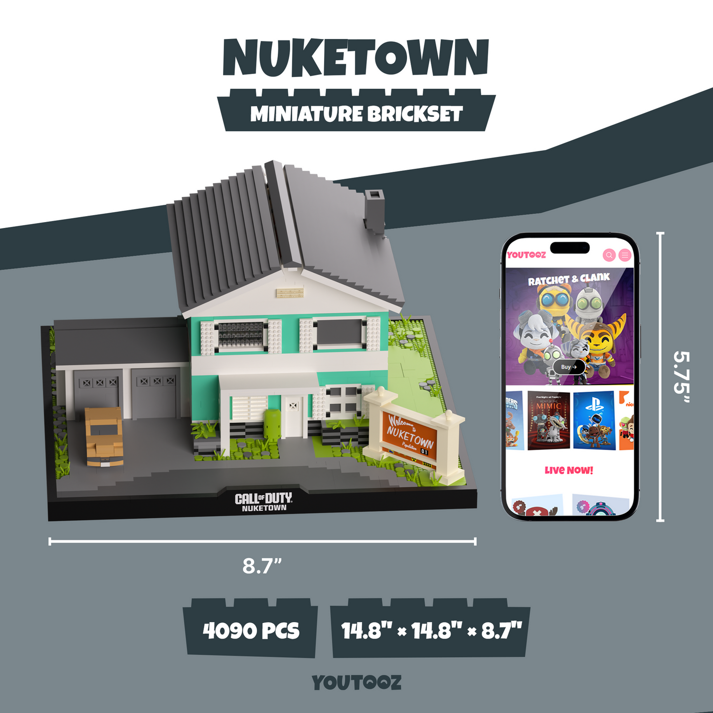 Nuketown Brickset