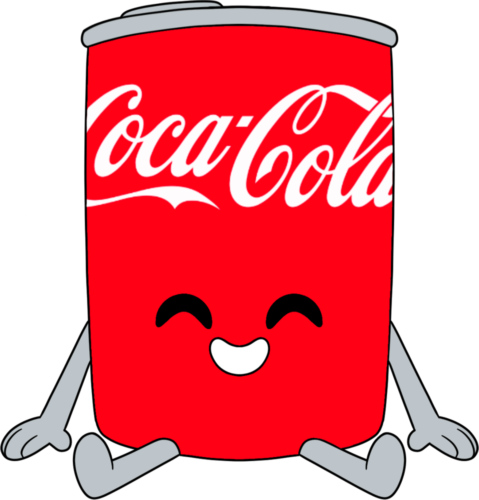 Coca-Cola Dosen-Plüschtier (23 cm)