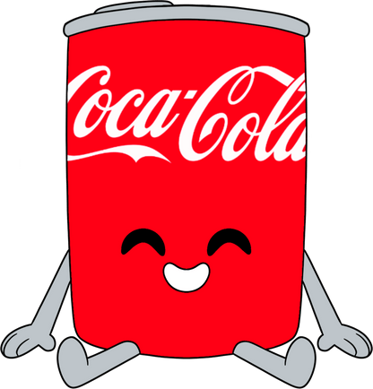 Coca-Cola Dosen-Plüschtier (23 cm)