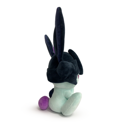 Schwarzes Kampfkaninchen-Plüschtier (23 cm)