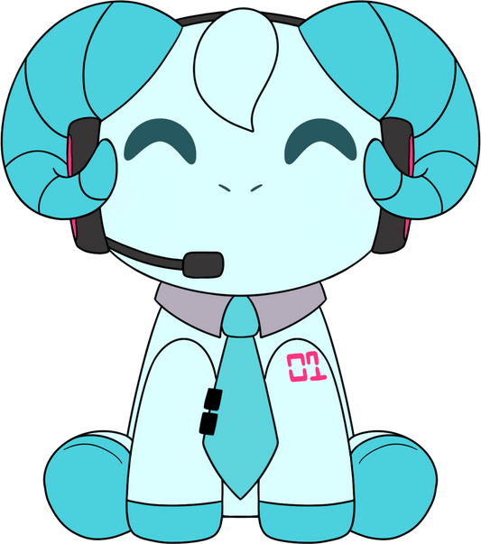Miku x Rammie Plüsch (23 cm)
