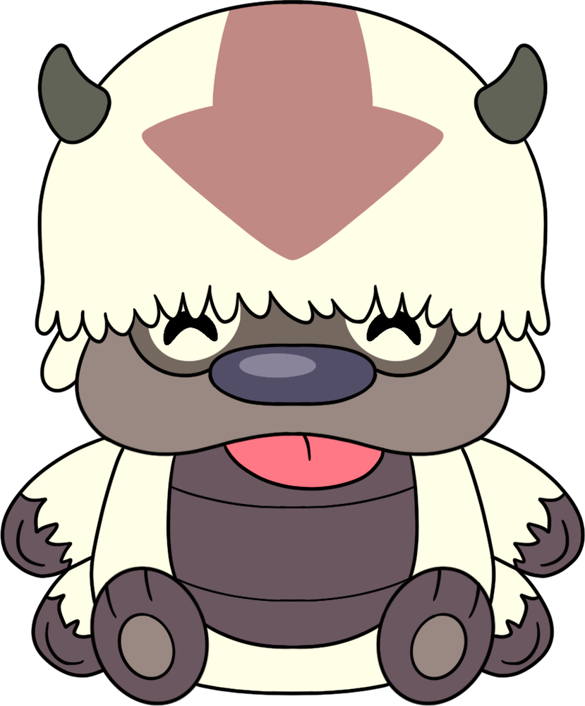 Appa Blep Stickie (6in)