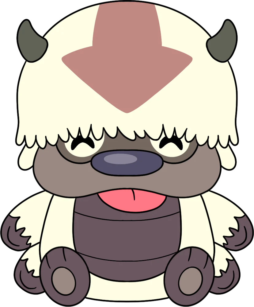 Appa Blep Stickie Plush