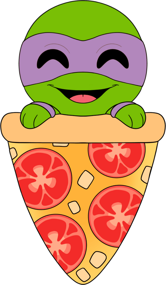 Donatello Pizza Plüsch (23 cm)