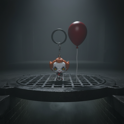 Pop! Keychain Pennywise with Red Balloon 