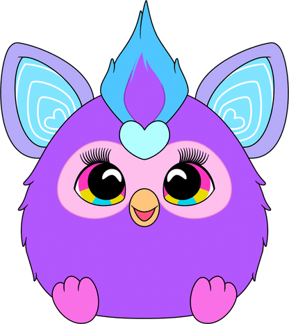 Neo Furby Plush (9in)