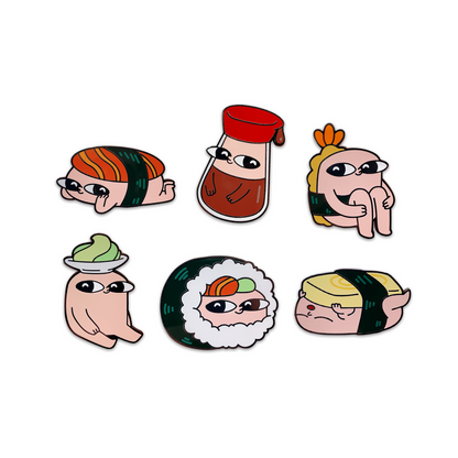 KetNipz Sushi Pin-Set