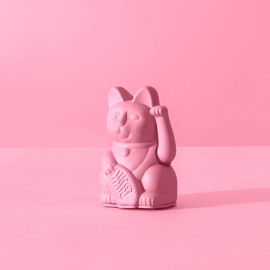 Glückskätzchen Rosa Heiß