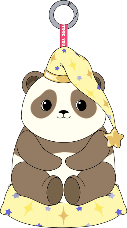 Schlüsselanhänger Starry Panda (12,7 cm)