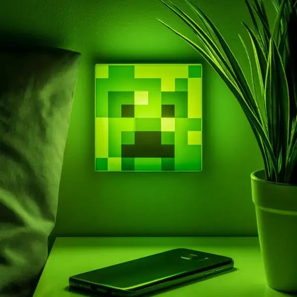 Minecraft-Nachtlicht – Creeper