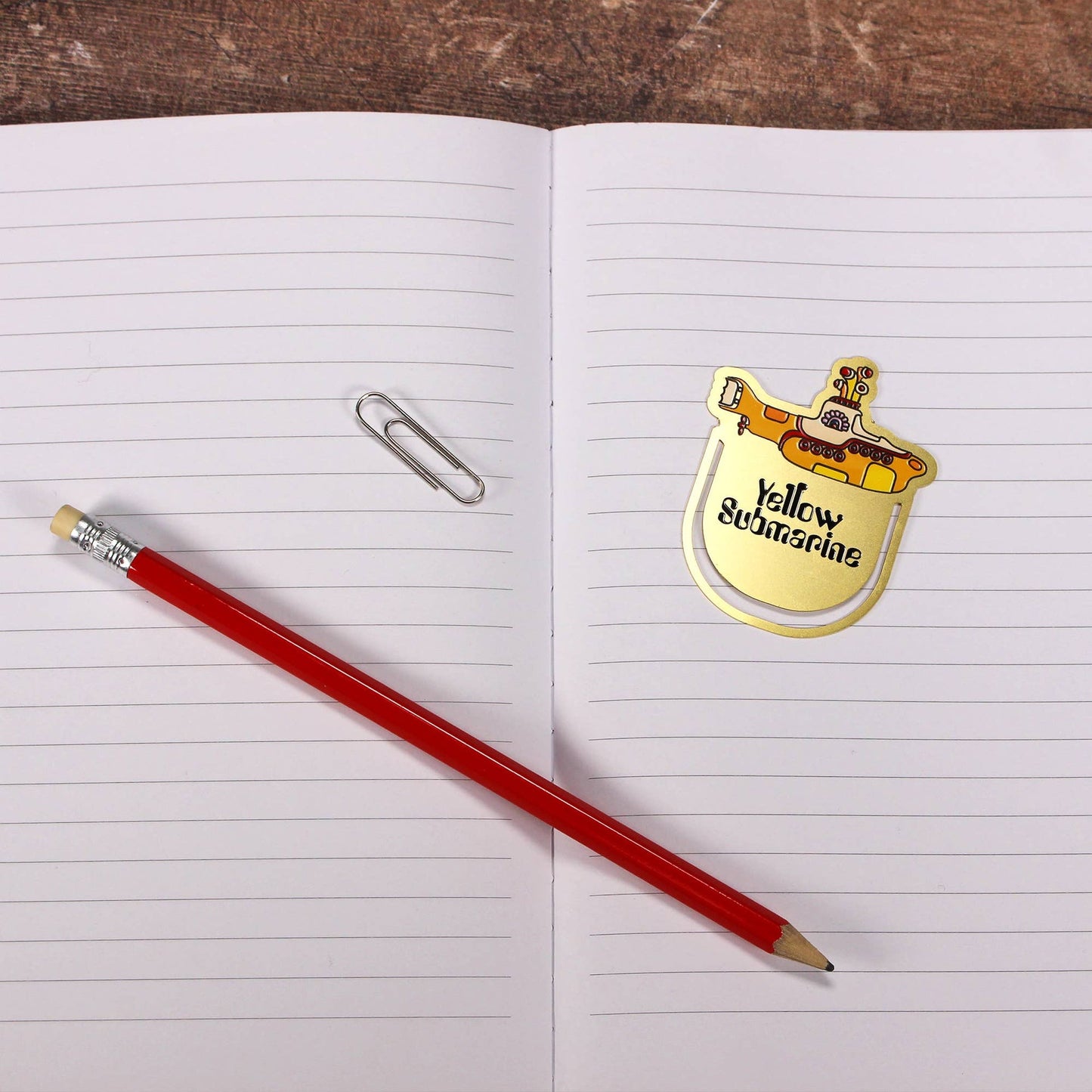 Beatles-Lesezeichen – Gelbes U-Boot
