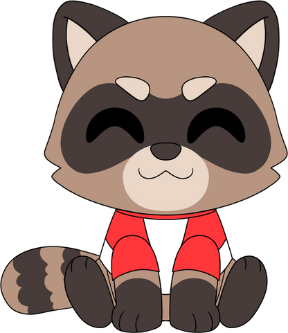 Raccooninnit Plüschtier (23cm)