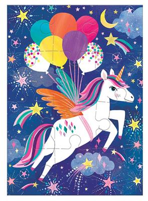 Puzzle Anniversaire Licorne 12 pièces - Mudpuppy