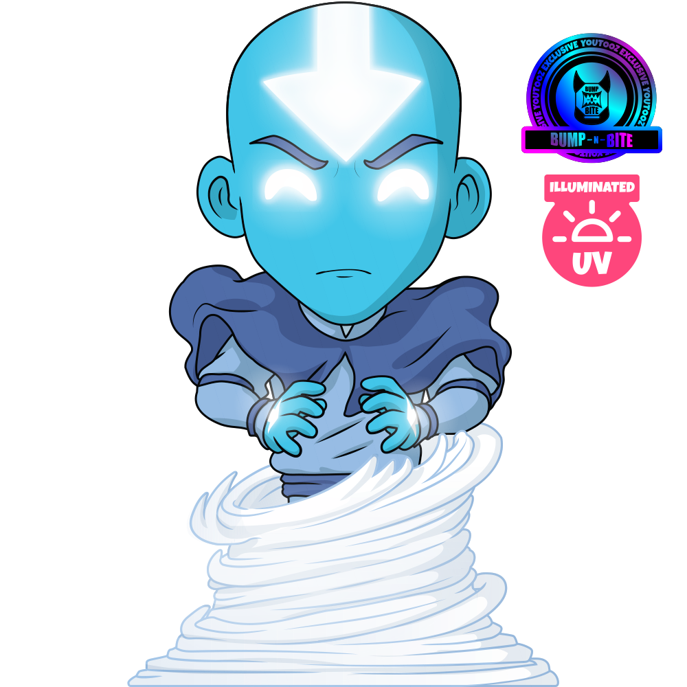 Leuchtender Avatar-Zustand Aang