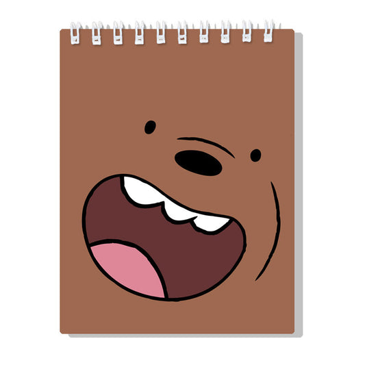 Cahier à Spirale We Bare Bears « Ours Pour Un et Un Pour T'Ours Grizz »