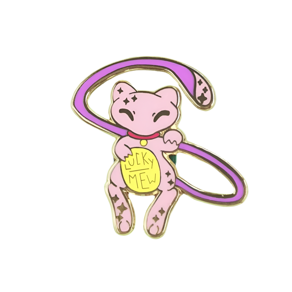 Pin's Chat Chanceux Lucky Mew