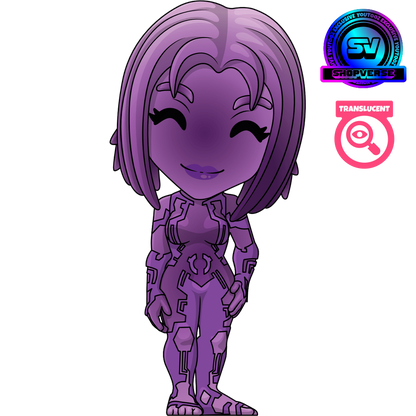 Translucent purple Cortana