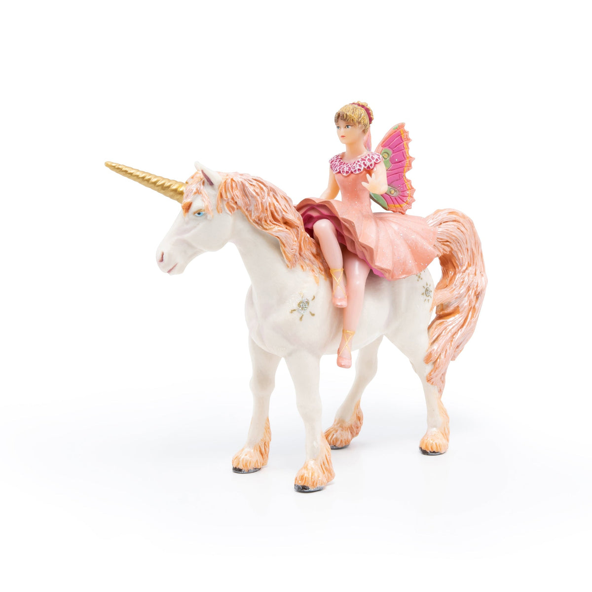 Figurine Ballerine sur sa licorne Papo - personnage féerique
