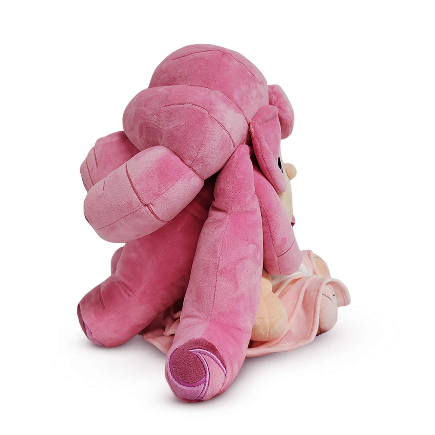 Rosenquarz-Plüsch (23 cm)