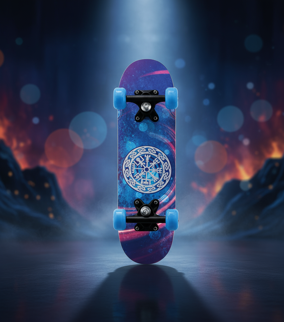 Mini Dragons Skateboard - Ohnezahn