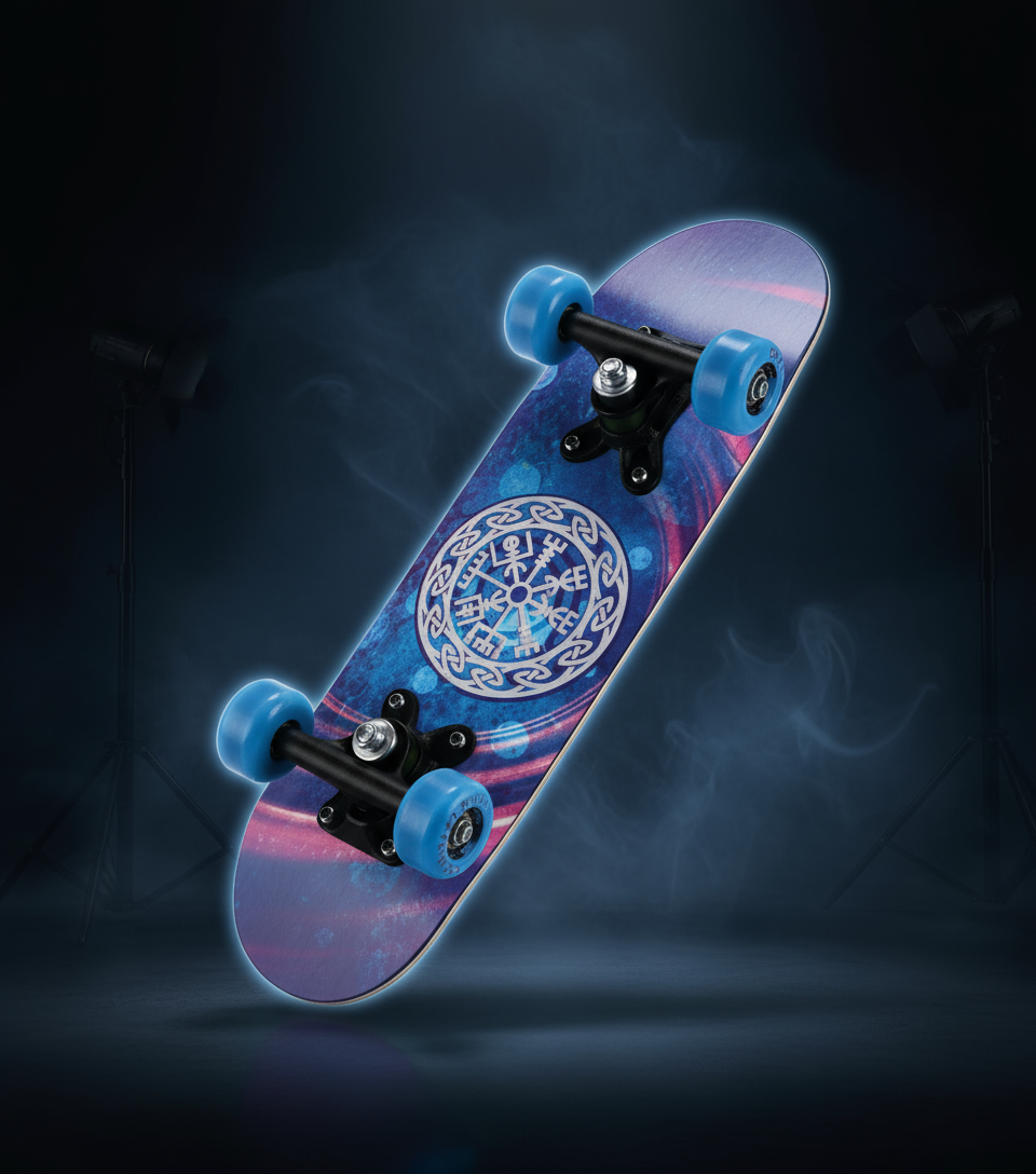 Mini Dragons Skateboard - Ohnezahn